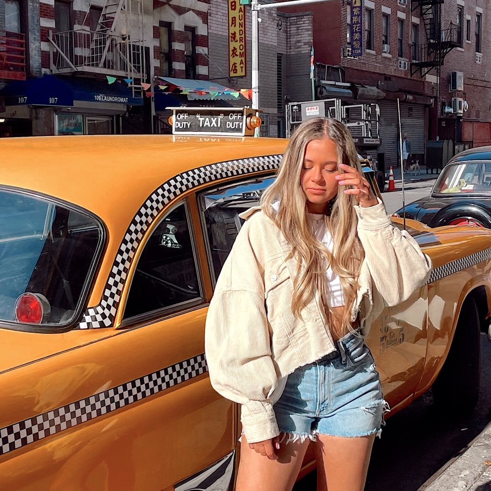 Princess Polly Light Weight Corduroy Jacket